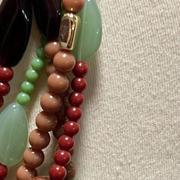 Premier Designs Multicolor Beaded Necklace #PDNK1 - Picture 6 of 10